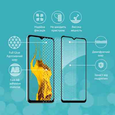Стекло защитное Piko Full Glue Tecno Spark Go 2023 (1283126564857) Винница