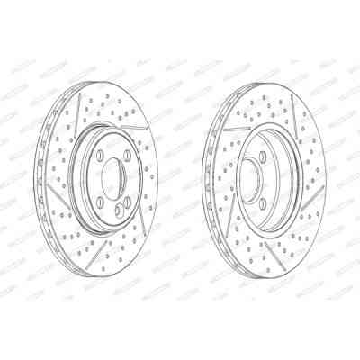Гальмівний диск FERODO DDF2126C Вінниця