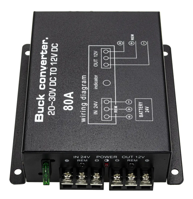 Автомобильный преобразователь DC24-12 80A Киев - изображение 3