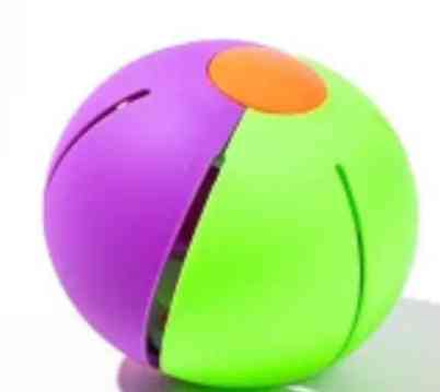 Мячик диск для собак 8 см фиолетово салатовый Киев