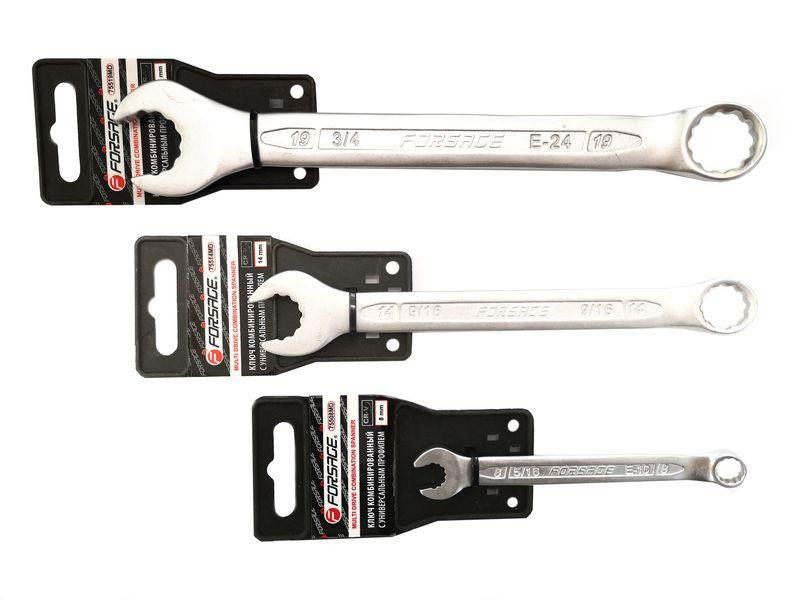 Ключ комбінований з універсальним профілем 19мм Forsage F-75519MD Одеса - фото 1