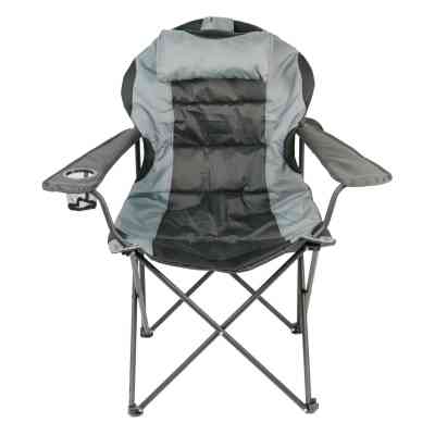 Крісло складане NeRest Рибак Трофей NR-35 чорне з сірим (4820211100629_1) Вінниця