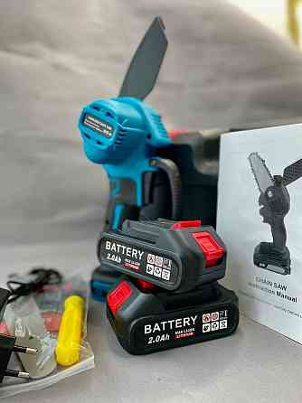 Акумуляторна ланцюгова міні електропилка 6 дюймів Київ