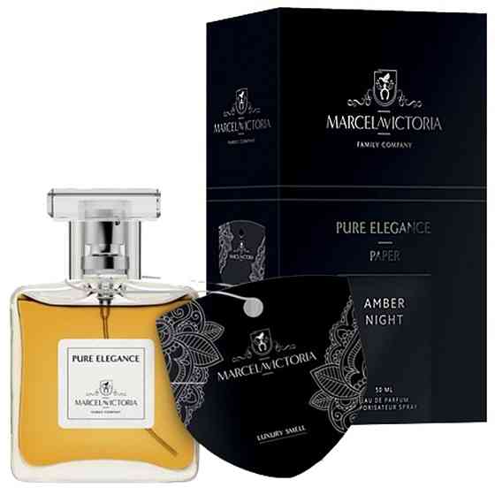 Ароматизатор для авто спрей "Pure Elegance" Amber Night (Бурштинова ніч) 50мл Tasotti Київ