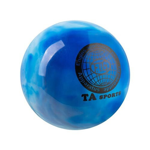 М'яч для художньої гімнастики TA Sport 16см Вишнёвое - изображение 1