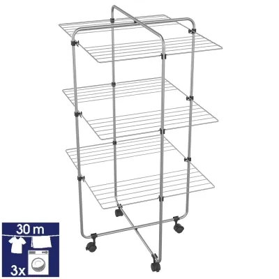 Сушилка для белья Casa Si Viper 4 Grey Напольная (CS92117G08) (DAS302374) Винница