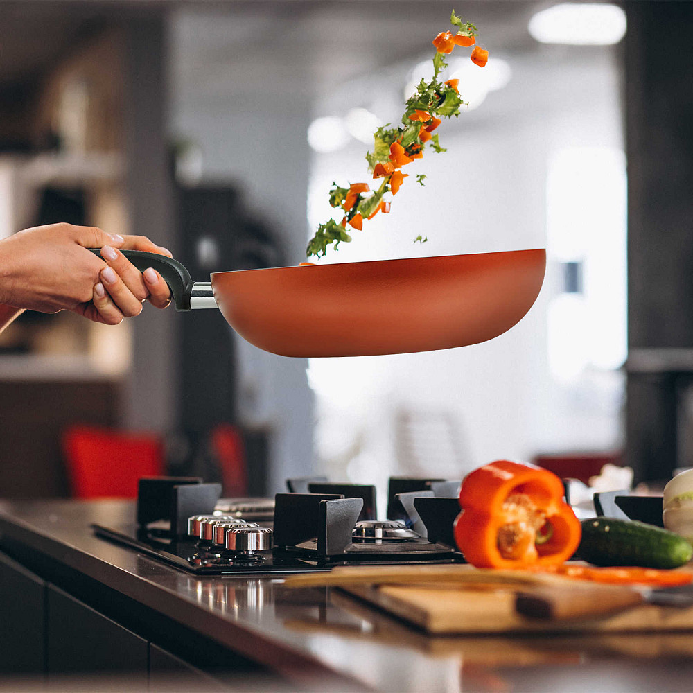 Сковорода Flonal Pepita Granit 24 см (PGFPB2450) Вінниця - фото 13