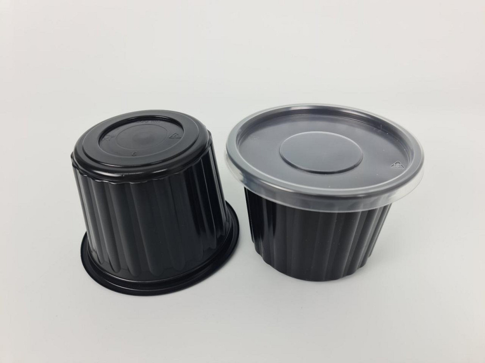 Супник чорний ребристий D-115 (500 г) Андрекс (50 шт.) Харків - фото 4