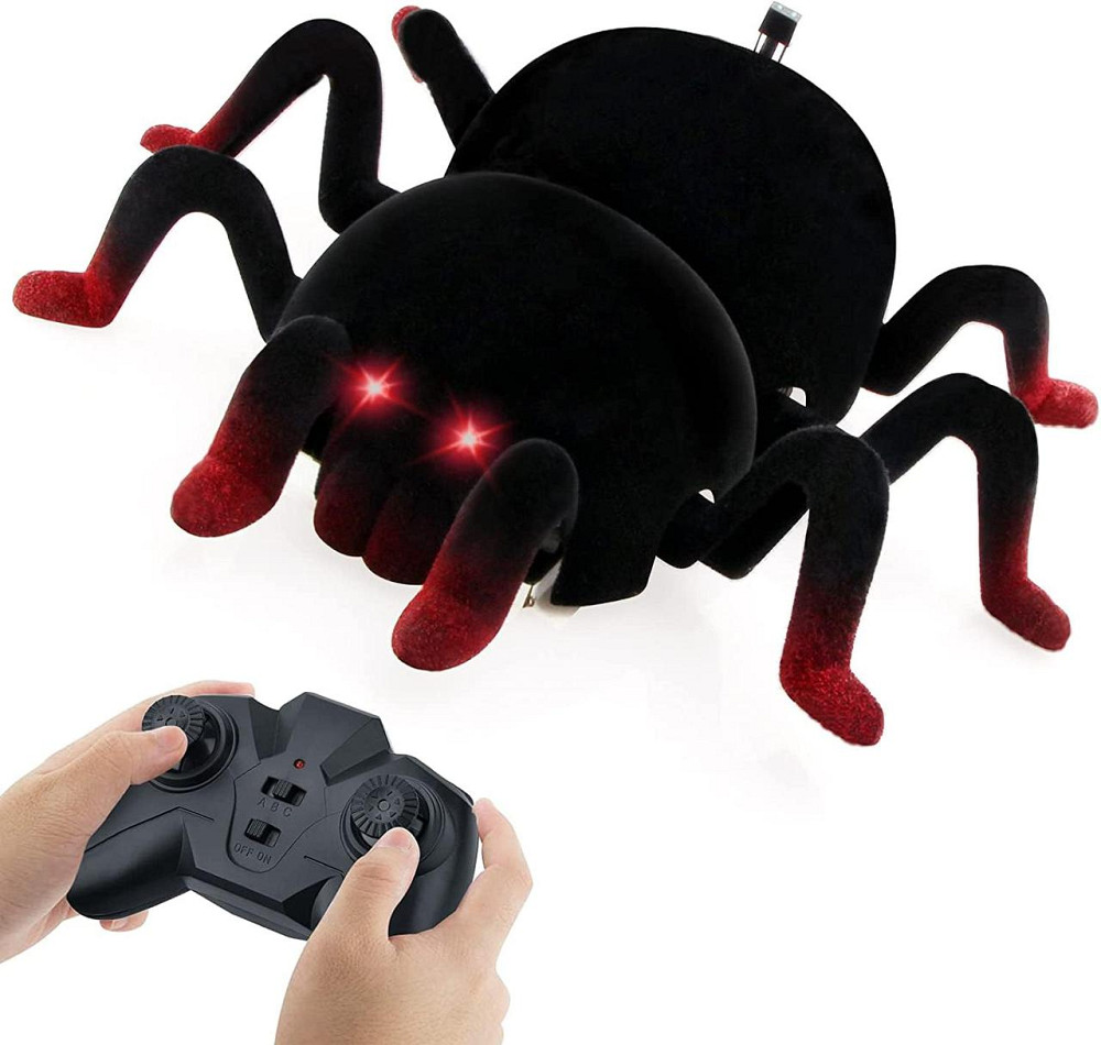 Радиоуправляемый паук, машинка-паук для стен и пола, светодиоды, аккумулятор, игрушка для детей От 6 лет Киев - изображение 9