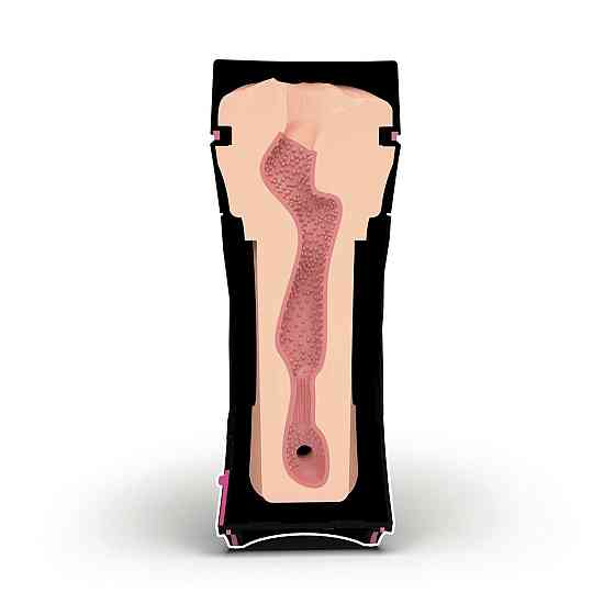 Мастурбатор-вагина Mystim O(h) PUSH ME Vagina, можно сжимать и регулировать вакуум Sex Aura Киев