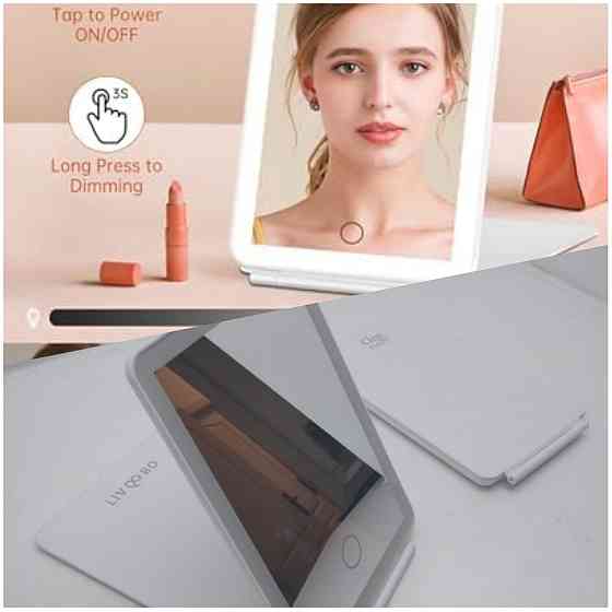 Косметичне дзеркало з підсвіткою 10183 (товар вживаний) Луцк