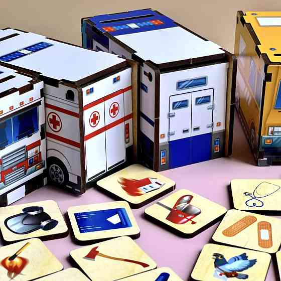 Деревянная настольная игра 