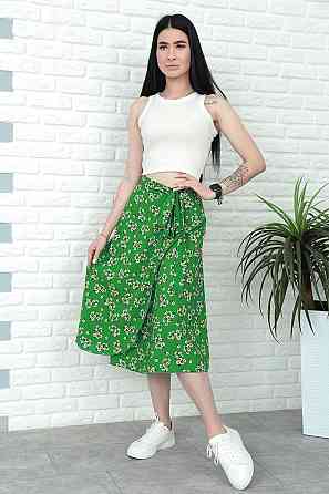 Летняя юбка на запах 