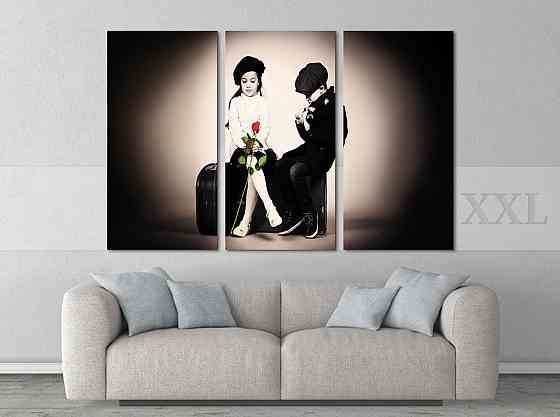 Модульна картина Дівчинка і Хлопчик Art-66_XXL Київ