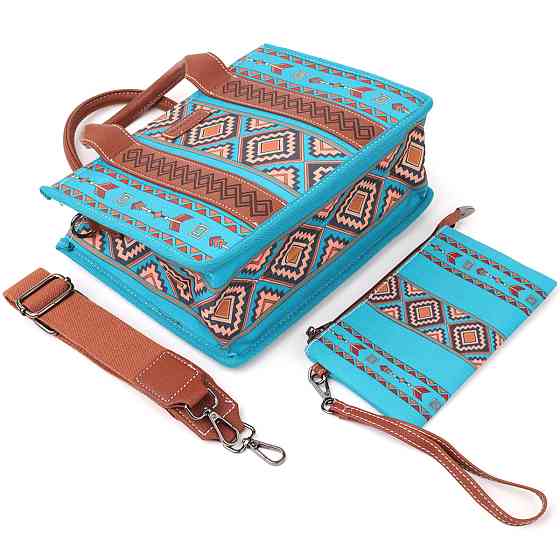 Барвиста жіноча сумка з текстилю Vintage sale_15151 Різнокольоровий Київ