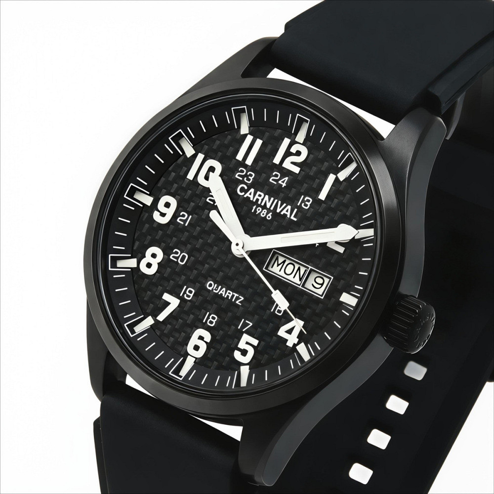 Часы мужские наручные Carnival Black Jack R-Series (2 ремешка) Винница - изображение 1
