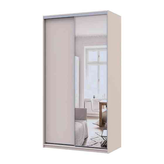 Шкаф-купе Doros Сити Лайт Кашемир 1 ДСП/1 зеркало 120х60х225 (80736335) Львов