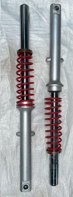 Пір'я вилки Mustang (788mm червона пружина) ST Мукачево - фото 1