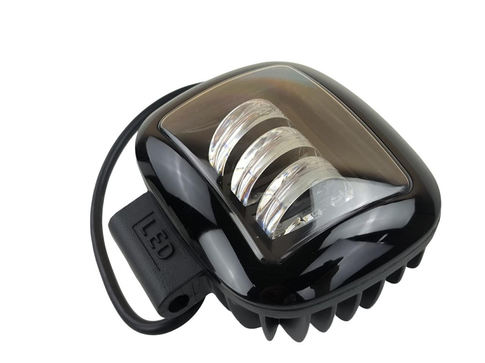 Фара ближнього світла (3 led додаткова з кріпленням, квадратна) світлодіодна Мукачево - фото 1