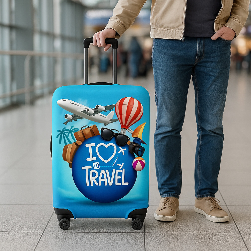 Чохол на валізу,розмір M (22-25") SBR Київ - фото 2