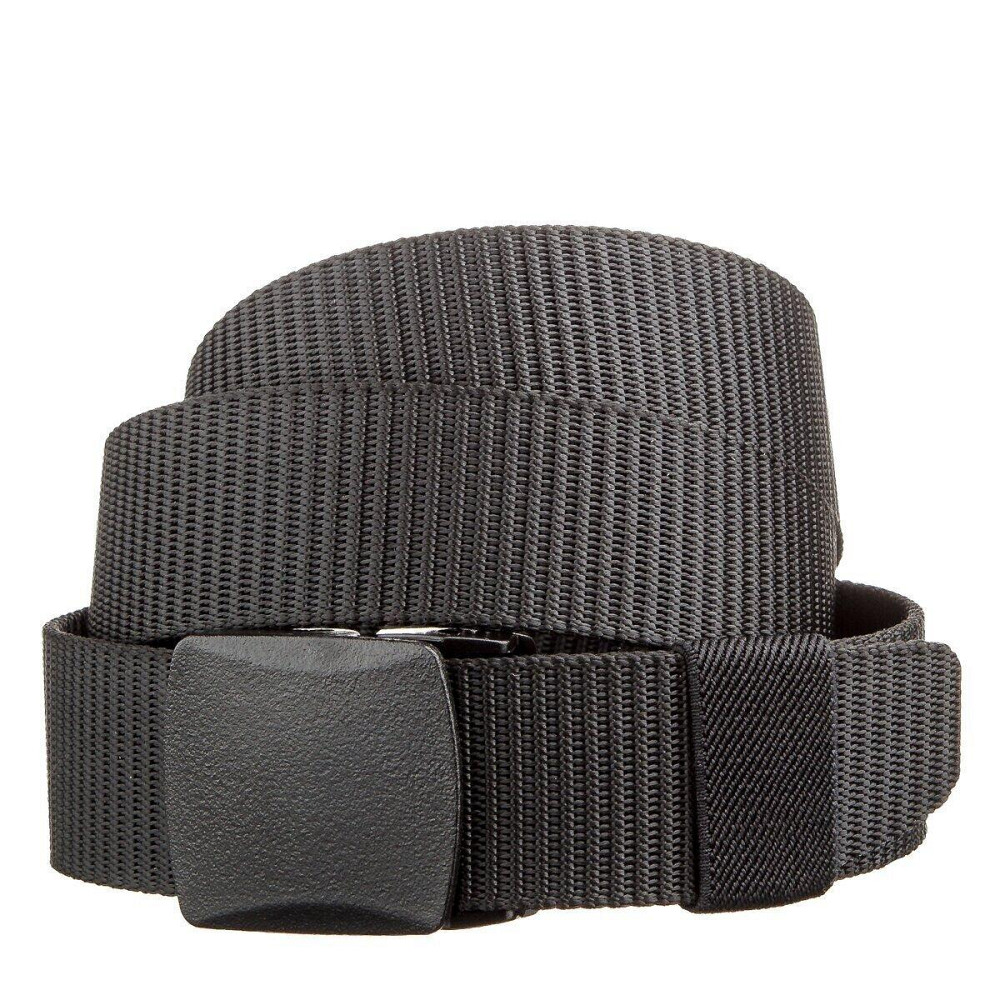 Стильный текстильный мужской ремень Vintage 20228 Черный Киев - изображение 3