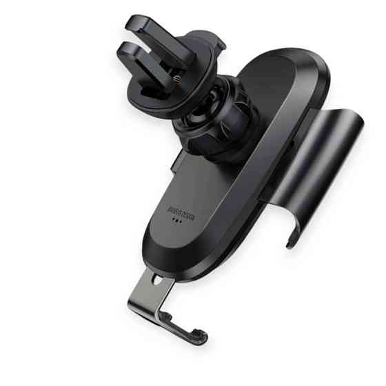 Підставка під телефон на дефлектор "автозатиск" під 4 - 6" телефони baseus Мукачево