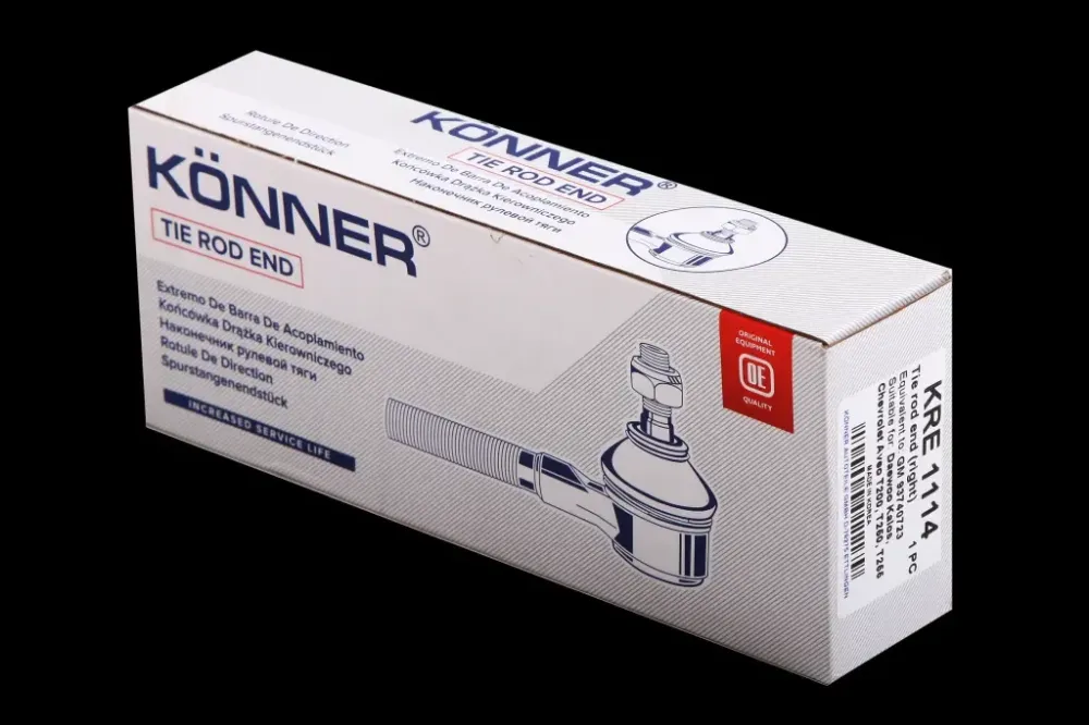 Наконечник рулевой тяги Aveo 1.5 Konner правый с гайкой Винница - изображение 3