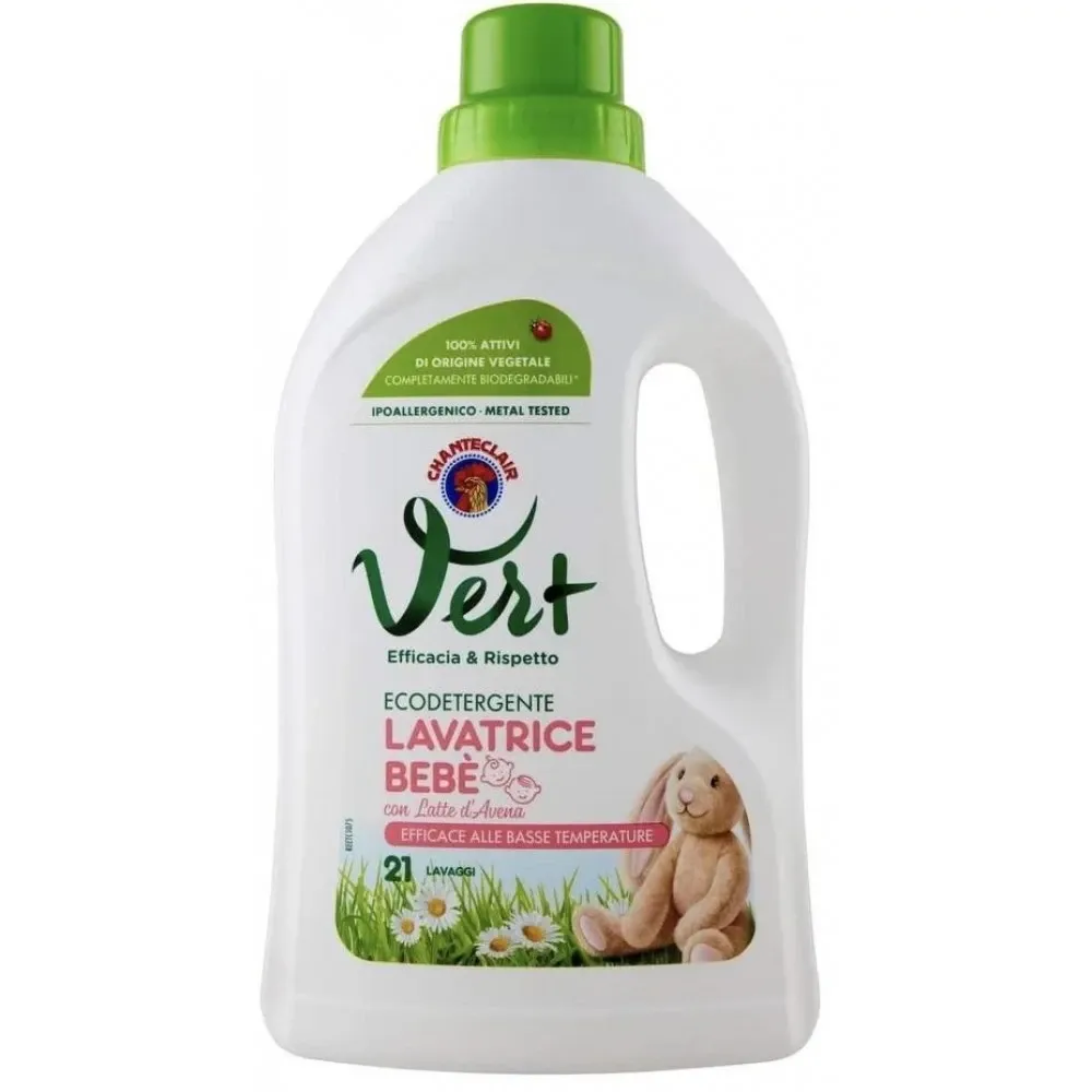 Засіб для прання дитячих речей Chanteclair Vert Bebe 1071 мл 21 прання Львів - фото 1