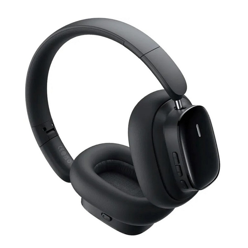 Навушники Baseus Bowie H1i Noise-Cancellation Wireless Headphones Cluster Black (A00050402113-00) Київ - фото 2