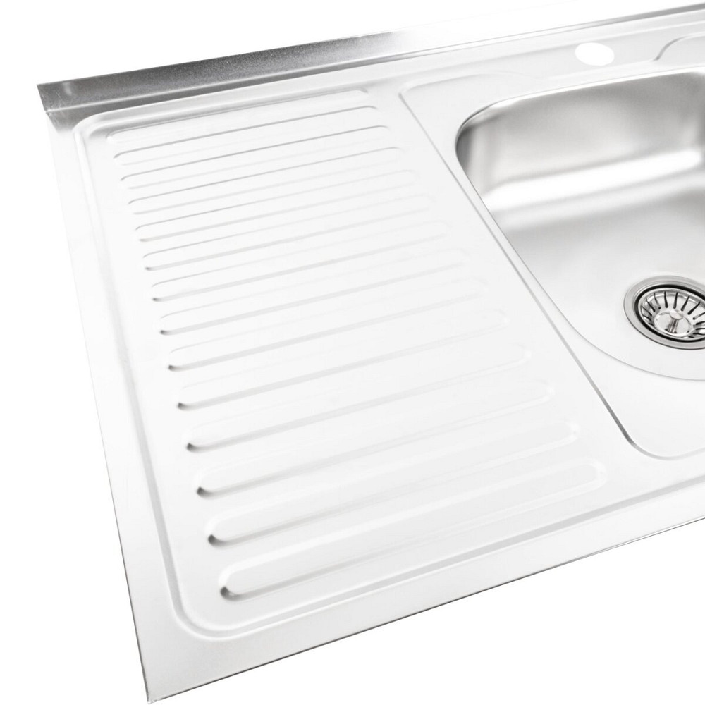 VALESO КОМПЛЕКТ мийка накладна 8060 САТИН "R" 0,7/160 TM Valeso + 56 NESP змішувач кухонний Київ - фото 5