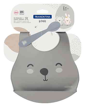 Дитячий набір Tramontina Baby Le Petit gray, 2 предмети (6710904) Київ