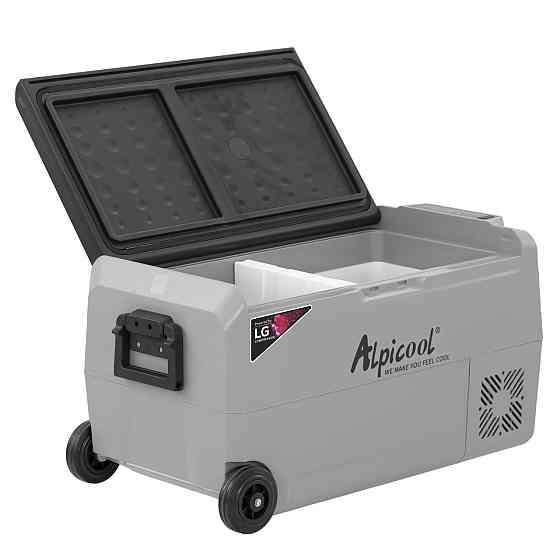 Компрессорный автохолодильник Alpicool T36 (LG) (двухкамерный, 36 литров). Режим работы до -20 ℃. Питание 12, Киев