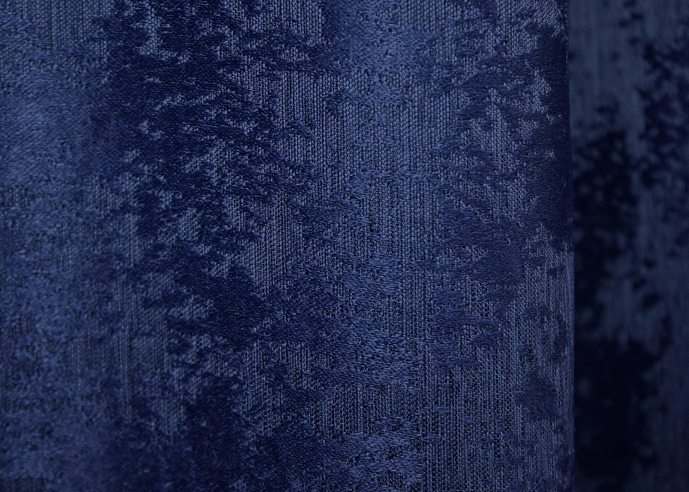 Комплект готових штор VR-Textil Жакард Sultan YL № 1483ш Синій 100х270 см 2 шт (31-766) Київ - фото 8