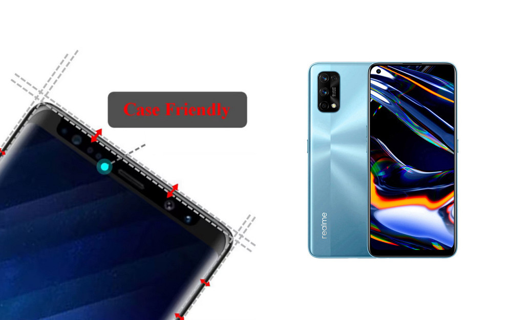 Захисне скло HyperGlass Pro для Realme 7 Pro – максимальна чутливість та захист Київ - фото 4