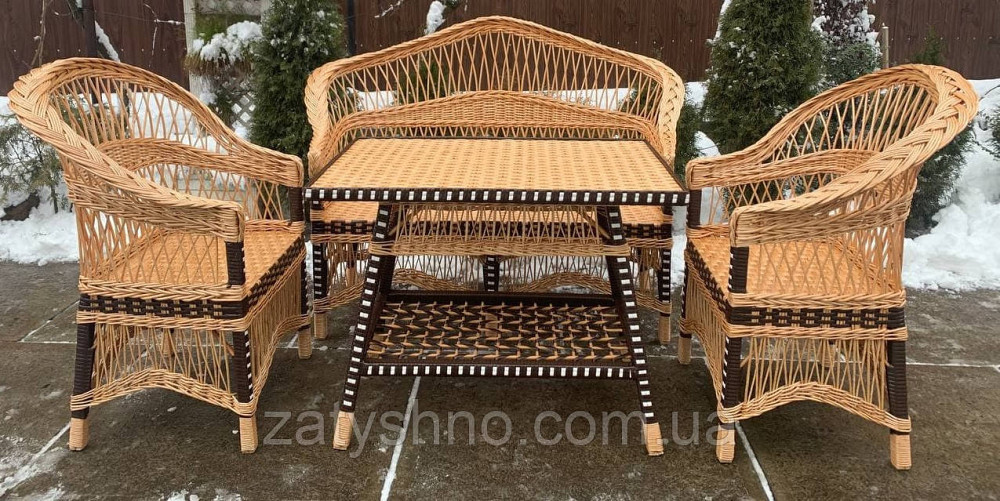 Набор плетеной мебели с ротанга Киев - изображение 6