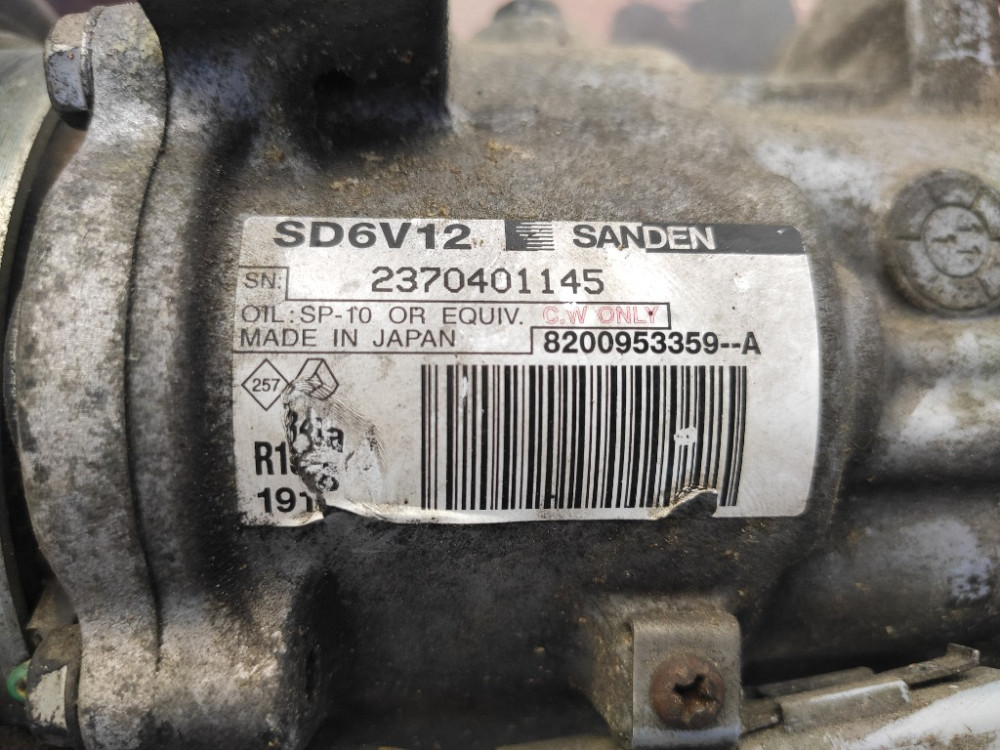 Компресор кондиціонера Mercedes Citan 1.5 cdi 2013-2020 (8200953359) Ковель - фото 9