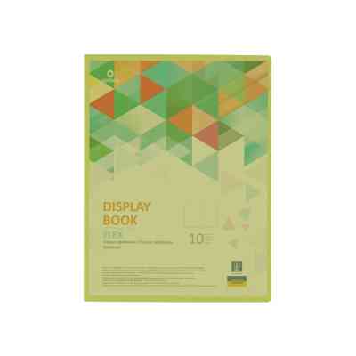 Папка з файлами Optima А4 з 10 файлами "FLEX", салатова (O32121-13) Вінниця