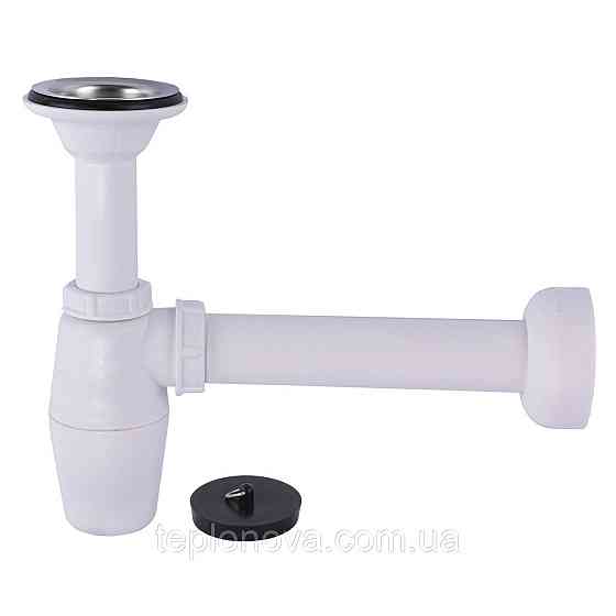 Сифон для раковины VIEGA 1 1/2″ x 1 1/2″ пластик белый бутыл. с/г 137182 Черновцы