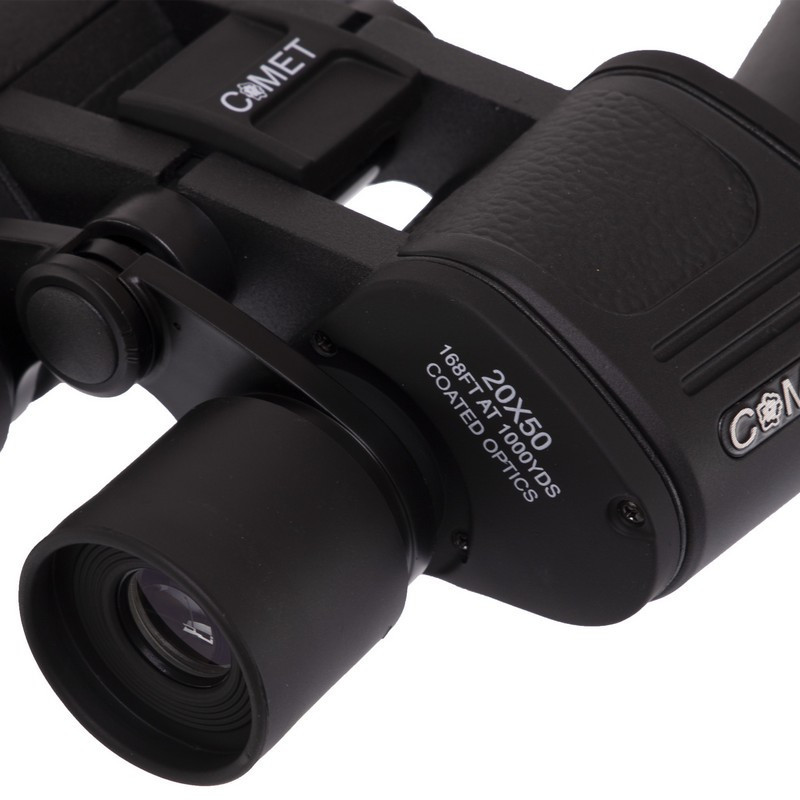 Бинокль кратность 20 с чехлом черный COMET 20х50 Одесса - изображение 11