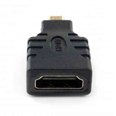 Переходник HDMI AF to HDMI D (micro) AM Vinga (VCPHDMIFMM) Винница