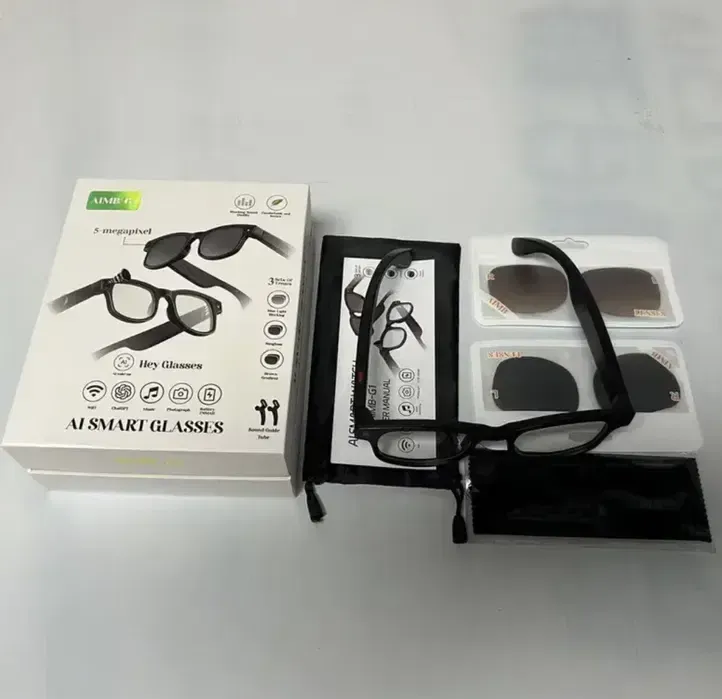 Умные фотохромные очки с камерой 8MP, видеозаписью и встроенным чатом GPT AI Smart Glasses AIMB-G1 Коломия - фото 7