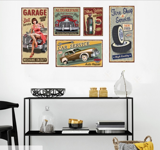 Виниловая наклейка настенная Ретро Киев - изображение 4