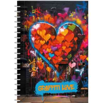 Блокнот Economix А5 пластиковая обложка, спираль, 80 листов, клетка (E21957-04) Винница