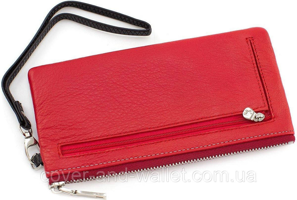 Фиолетовый женский кошелек на молнии из натуральной кожи Marco Coverna MC 88806 Киев - изображение 3