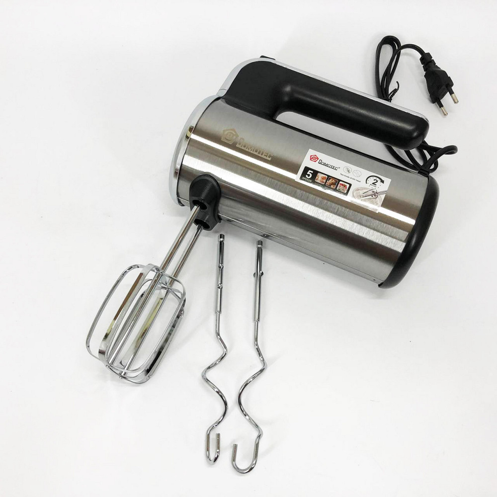 Ручний міксер з різними режимами швидкості, Міксер кухонний професійний для замішування сумішей QF-16 Львів - фото 2