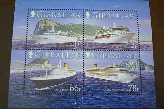Гибралтар. Марки. Транспорт. Блок. 2013 рік (А-22) Полтава