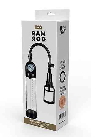 Вакуумна помпа для пеніса Dream Toys RAMROD DELUXE PENIS PUMP Sex Aura Київ