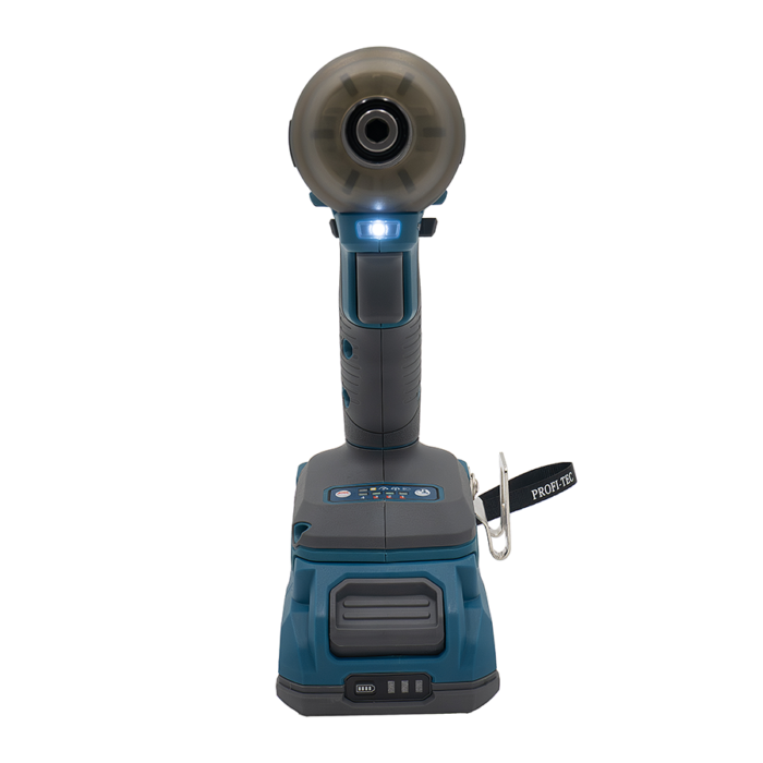 Мощный аккумуляторный гайковерт PROFI-TEC PPID2620 POWERLine : с АКБ 2шт-20V 2Ah (007132) Киев - изображение 5