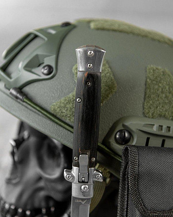 Ніж викидний Shuller black ТР6278 Одесса - изображение 4