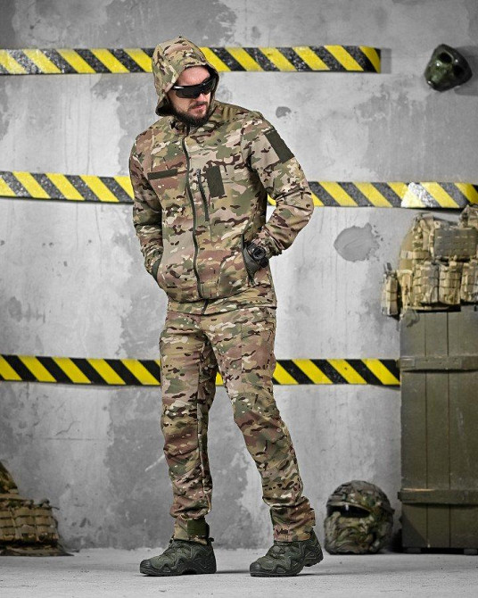 Летний эластичесный тактический костюм fragment 3в1 мультикам   ДЛ6476 Одесса - изображение 3